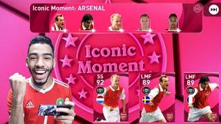 ARSENAL- ICONIC MOMENT PACK OPENING  PES 2021 MOBILE