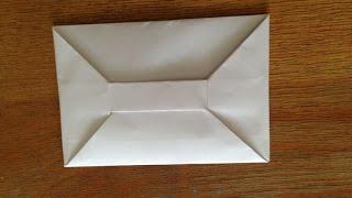 How to make an envelope from A4 paper. Origami.