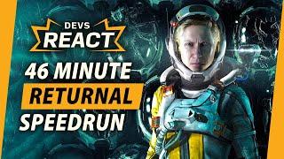 Returnal Developers React to 46 Minute Speedrun (4K 60fps)