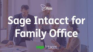 Sage Intacct for Family Office | Sage Intacct for Financial Services Industry