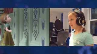 "Voices of Young Elsa & Anna" Clip - The Story of Frozen: Making a Disney Animated Classic