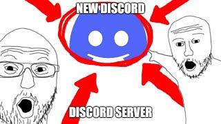 JOIN MY NEW DISCORD SERVER NOW!!