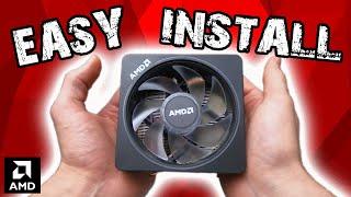 Easiest Way to Install the AMD Wraith Cooler