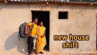 new house shift, Wage work,odisha village life