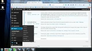 Complete WordPress Video Tutorial - 24 - Plugins - Google XML Sitemaps Plugin