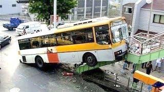 Ultimate Bus Fails Compilation 2017!