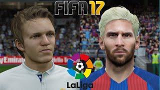 FIFA 17 - New Game Faces - LaLiga - Odegaard, Messi, Oblak & more!