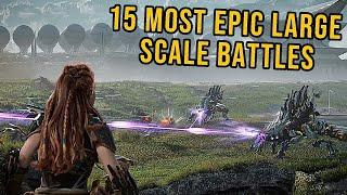 15 Most EPIC Large Scale Battles In Video Games