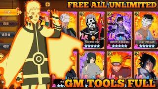 Update Naruto Nindo Fire Will Private Server CN - GM TOOLS FULL