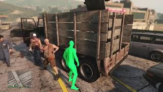 Npc fights (truck drivers v Paramedics and Firefighter part1