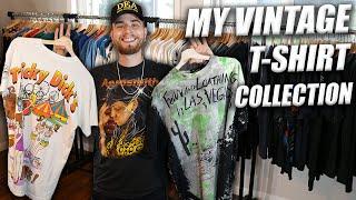 INSIDE MY ENTIRE VINTAGE T-SHIRT COLLECTION! Closet Tour!