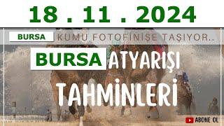 18 kasım 2024 pazartesi Bursa At Yarışı Tahminleri At Yarışı Yorumlar-youtube-tjk-canlı bahis-canlı