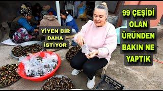 99 ÇEŞİT YEMEĞİ OLAN ÜRÜNDEN BAKIN NE YAPTIK -KÖY YAŞAMINDA İMECENİN ÖNEMİ