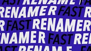 Fast Renamer for Photoshop, Illustrator and After Effects