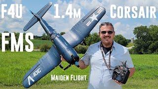 FMS - F4U Corsair - 1.4m - Maiden Flight