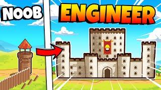 Defending and upgrading my castle in Grow Castle!