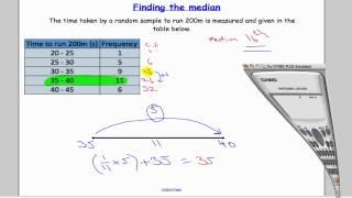 Edexcel S1 Tutorial 2 Grouped Data