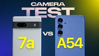 Google Pixel 7a vs Samsung Galaxy A54 - CAMERA TEST!
