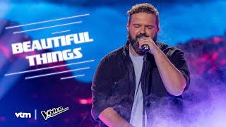 Christophe - 'Beautiful Things' | LIVESHOW #1 | The Voice van Vlaanderen | VTM