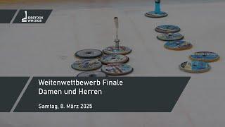 Weitenwettbewerb Finale Damen und Herren | WM Eisstocksport 2025