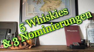 5 Whiskies / 3 Nominierungen - WhiskyNotes CS