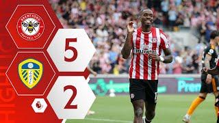 Brentford 5-2 Leeds | Ivan Toney INSANE hat-trick!  | Premier League Highlights