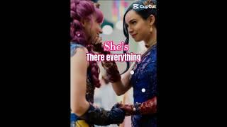 She’s there everything #descendants #mal #shorts