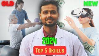 Top 5 Trending Skills of Physiotherapist in  2024 #physiotrendz