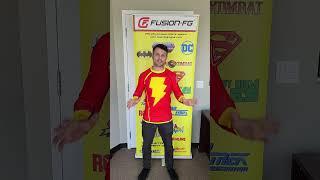 Fusion Fight Gear presents DC Comics Shazam BJJ rash guard!