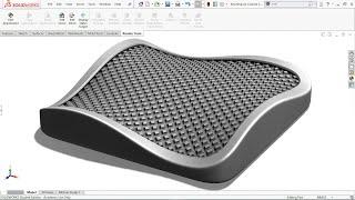 Exercise 80: How to do 'Knurling On Curved Surface' in Solidworks 2018