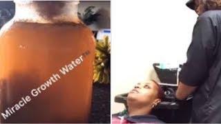 MIRACLE GROWTH WATER®️ IN SALON TUTORIAL & DOMINICAN BLOWOUT