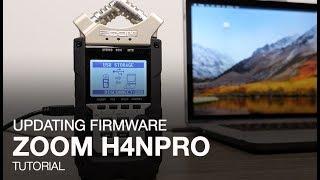 Zoom H4n Pro: Updating the Firmware