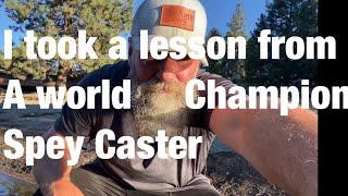 A Spey Lesson with Travis Johnson