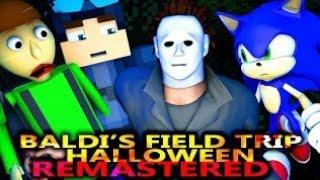 MICHAEL MYERS HALLOWEEN VS Classic SONIC BALDI CHALLENGE REMASTERED Minecraft Horror Game Animation