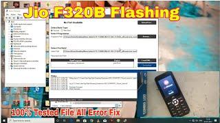 Jio F320B Flashing||Jio F320B Tested Flash File All Error Fix||Jio F320B Hang Logo Fix