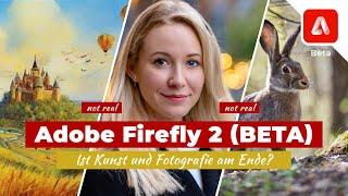 Adobe Firefly 2 (Beta) - Ist Kunst und Fotografie am Ende? Was die KI kann und was nicht.