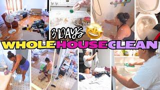 WHOLE HOUSE CLEANING MOTIVATION FOR MESSY HOMES! COME DISASTER CLEAN WITH ME AND GET IT ALL DONE