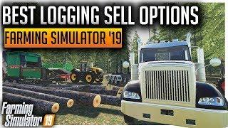 How to make the most money Logging | Farming Simulator '19