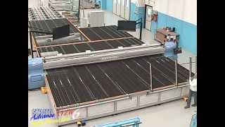 Macotec - Advance XYZW 6 Multiprocess - Laminated glass cutting line with cutting bridge of 6 m