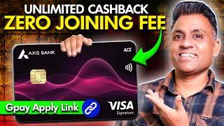 Axis Bank ACE Credit Card Free मिल रहा है - Limited Offer