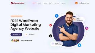 How To Make A Digital Marketing Agency Website In 2024 (WordPress And Elementor For Beginners)