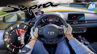 2021 Toyota Supra 2.0 (258hp) | 0-100 & 100-200 km/h acceleration | by Automann in 4K