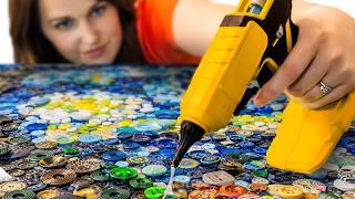 10,000 Buttons to Create a Van Gogh Masterpiece!