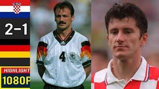 Germany 2 x 1 Croatia (Klinsman, Suker, Boban) ●UEFA Euro 1996 Extended Goals & Highlights