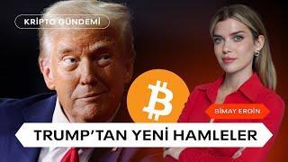 Trump'tan Yeni Hamleler: Bitcoin ve Kriptoya Güçlü Geliyor