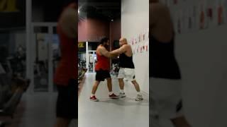 Драка качков! #спорт #бои #бой #sports #мма #mma #качалка #качки