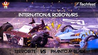 International Robowars - Terrobite Vs Phantom Blade | Techfest, IIT BOMBAY