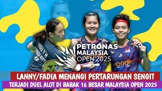 Menangi Laga Ketat dari Hsu/Lin, Lanny/Fadia Terbang Lebih Tinggi Menuju 8 Besar Malaysia Open 2025