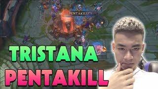 Quang Cuốn Củ Hành Team Địch Với Tristana Và Có Cho Mình 1 Pentakill