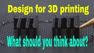 ▼ Design specifically for 3D printing - Part 1